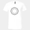 Unisex Jersey Short-Sleeve V-Neck T-Shirt Thumbnail