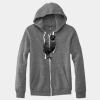 Adult Triblend Full-Zip Fleece Hooded Sweatshirt Thumbnail