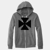 Adult Triblend Full-Zip Fleece Hooded Sweatshirt Thumbnail