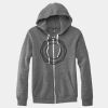 Adult Triblend Full-Zip Fleece Hooded Sweatshirt Thumbnail