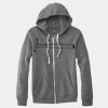 Adult Triblend Full-Zip Fleece Hooded Sweatshirt Thumbnail