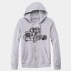 Adult Triblend Full-Zip Fleece Hooded Sweatshirt Thumbnail